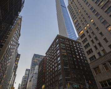 A view of the the 84-story tower at 111 west 57th Street.