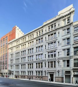 An office building in Manhattan.