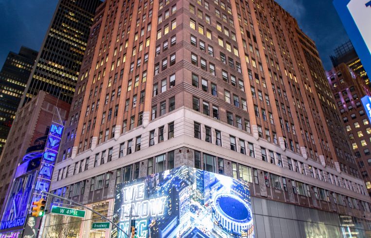 An office building in Manhattan.