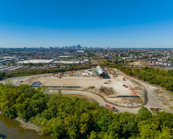 2121 Wheatsheaf Lane outside Philadelphia, as it stands today.