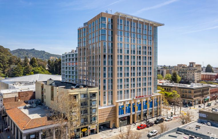 2121 Center Street near the University of California Berkeley