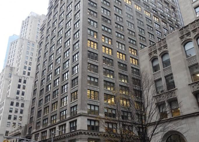 An office building in Manhattan.