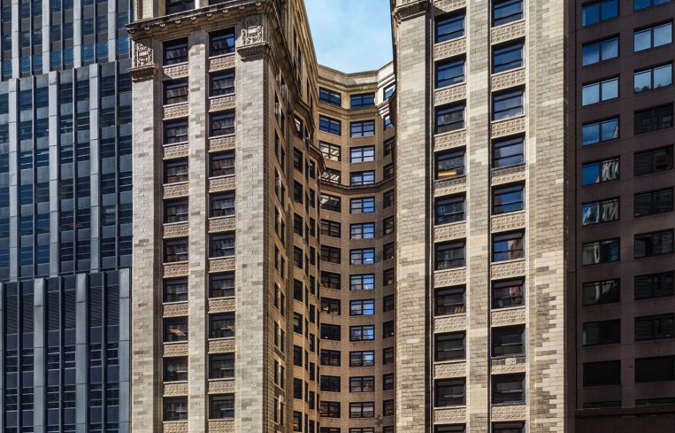An office building in Manhattan.