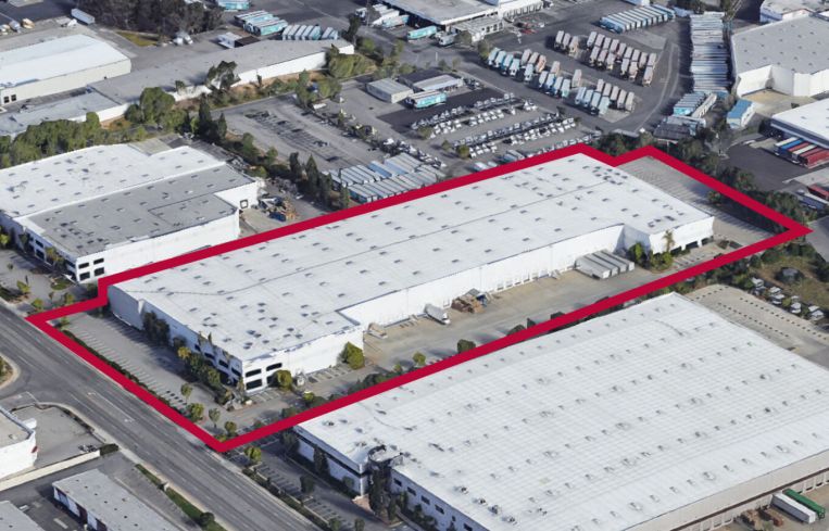 The building at 17708 Rowland Street was a former distribution site for online technology retailer NewEgg.