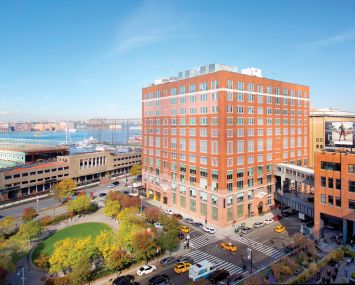 An office building in Manhattan.