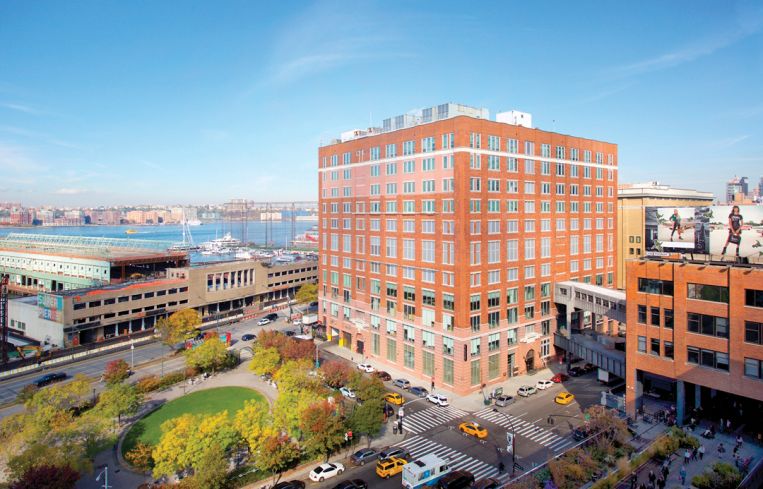 An office building in Manhattan.