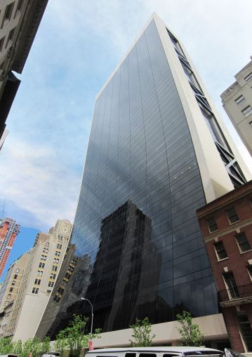 An office building in Manhattan