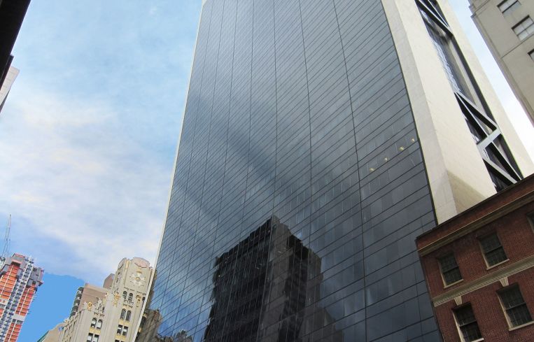 An office building in Manhattan