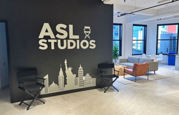 A production studio in Manhattan.