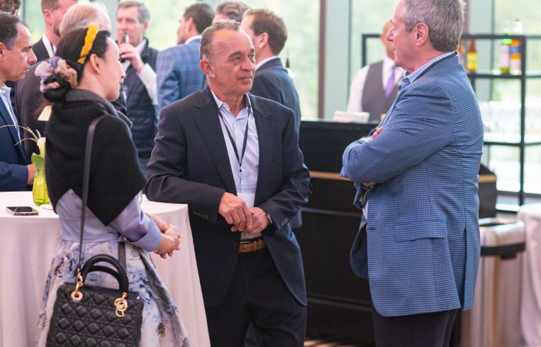 Attendees at Commercial Observer's West Coast Executive Leadership Reception at the Waldorf Astoria in Beverly Hills.