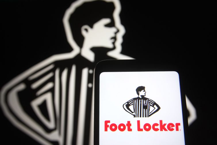The Foot Locker logo.