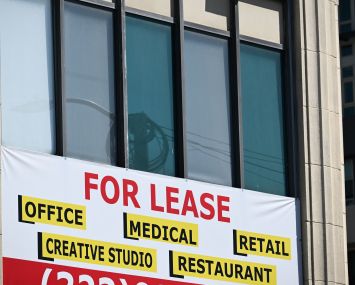 For lease signage