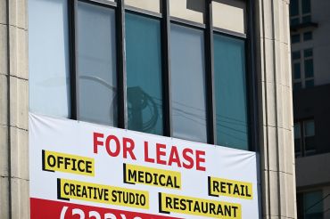 For lease signage