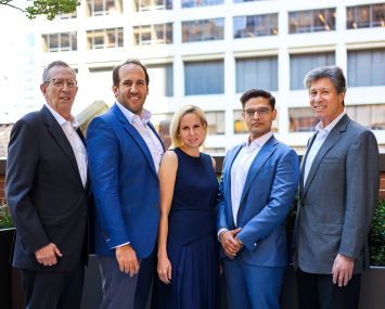 Members of the Rudin executive team.