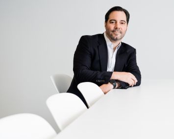 Brian Cohen, CEO of Andover Properties, photographed at their offices in New York, Ny on October3, 2023.