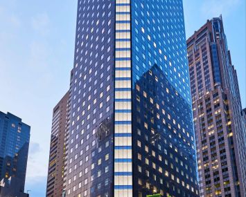 An office tower in Manhattan.