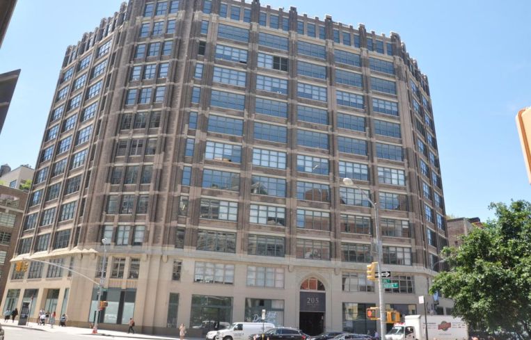 An office building in Manhattan.
