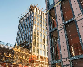 Domain Companies builds a two-tower, 360-unit development along the Gowanus Canal that will include some affordable units, retail, and a coworking space operated by Domain.