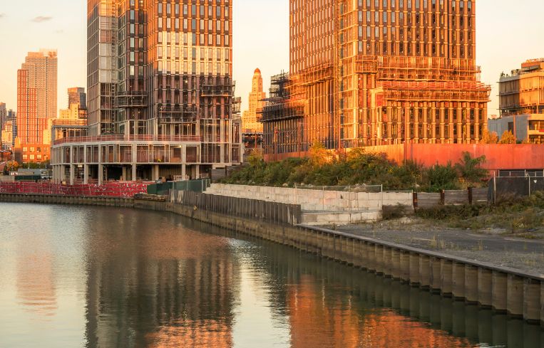 The two towers will feature a number of amenities, including an automated parking garage with electric charging, fitness center, bike parking, and children's playrooms and lounges.