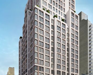 A rendering of 300 East 50th Street.