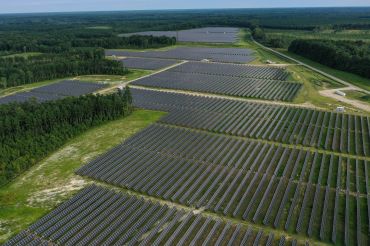 Amazon's Fort Powhatan Solar Farm