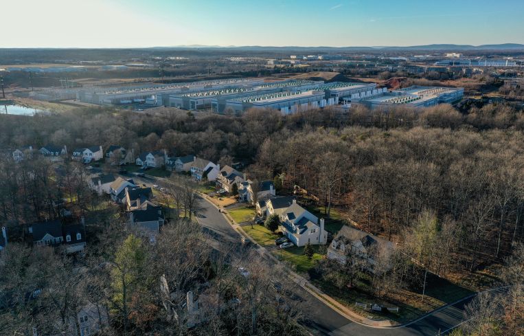 Amazon Data Centers in Manassas, VA