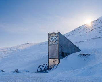 Svalbard Global Seed Vault.