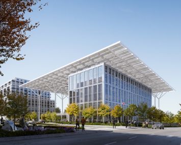 HITT Contracting's new Falls Church office.