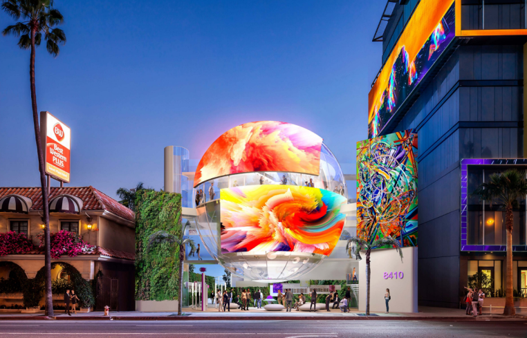 The Sphere on Sunset