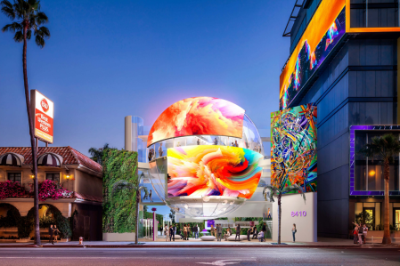 The Sphere on Sunset