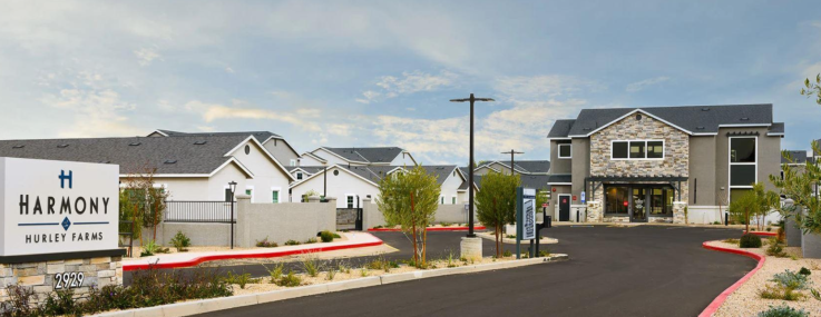 The 128-unit Harmony at Hurley Farms in Tolleson, Ariz.