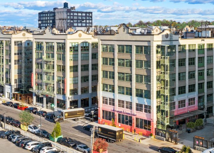 Office buildings in Brooklyn.