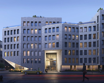 A previous rendering for the 130-unit Casa Hope property at 130 Hope Street in Williamsburg, Brooklyn. 