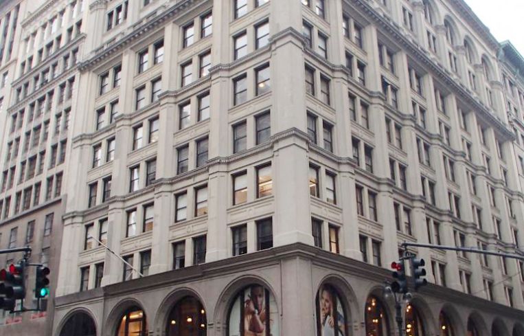 An office building in Manhattan.