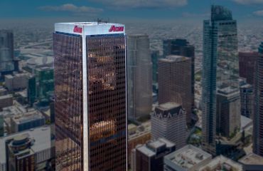The 62-story Aon Center in Downtown Los Angeles.