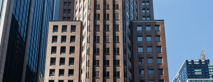 An office tower in Manhattan.