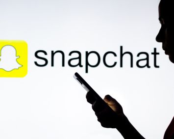 Snapchat logo.