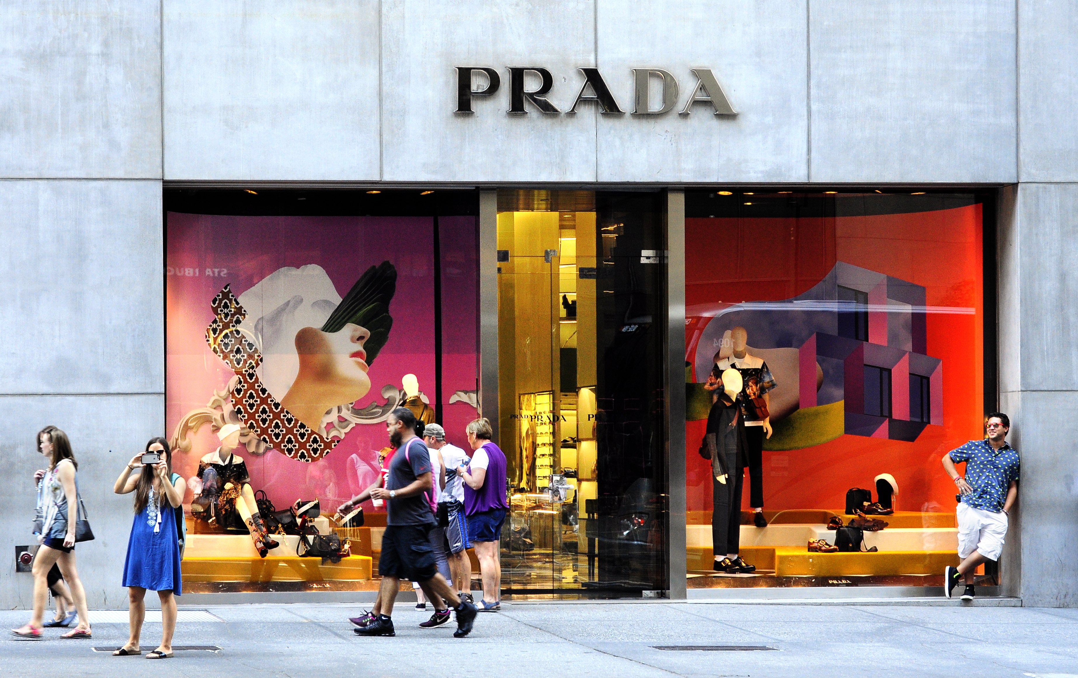 Prada shop fifth ave