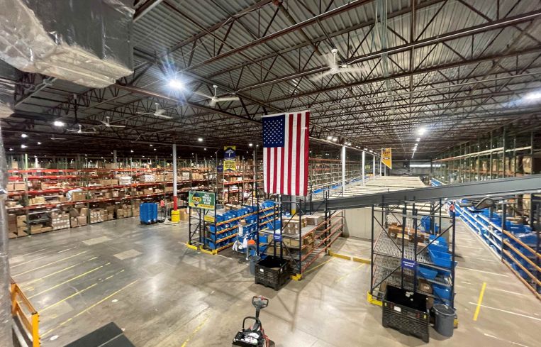 Warehouse interior