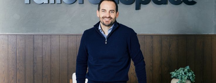 Drew Sanden at TailoredSpace's San Juan Capistrano location in mid-January.
