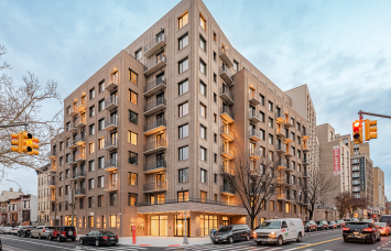 CW Realty's 98-unit project at 1499 Bedford Avenue in Crown Heights, Brooklyn. 
