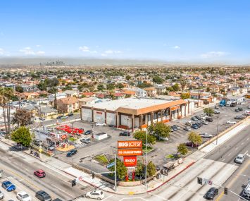 Robhana Group acquired four Big Lots locations, including the one at 3003 West Manchester Boulevard in Inglewood, California.