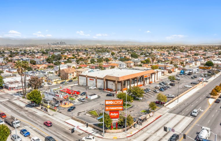 Robhana Group acquired four Big Lots locations, including the one at 3003 West Manchester Boulevard in Inglewood, California.