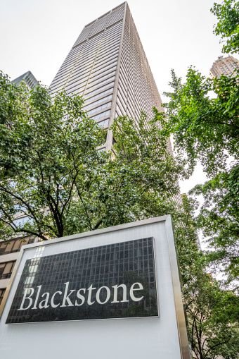 Blackstone offices in Manhattan.