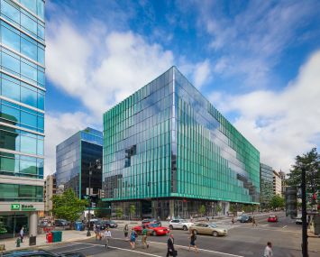 A previous rendering for the 14-story Midtown Center in Washington D.C.