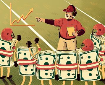 Cash on the sidelines.