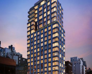 Rendering of Gemma Gramercy at 200 East 23rd Street in Gramercy, Manhattan.