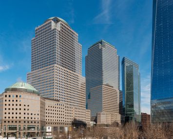 Office buildings in Manhattan.