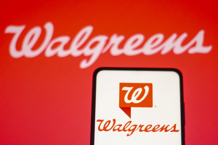 The Walgreens logo.