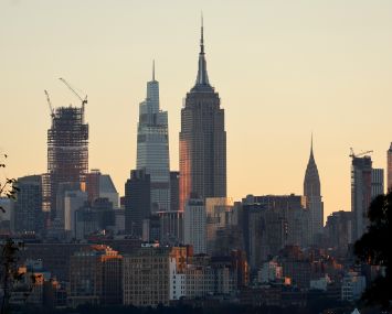 JPMorgan Chase's new headquarters under construction in November 2023.